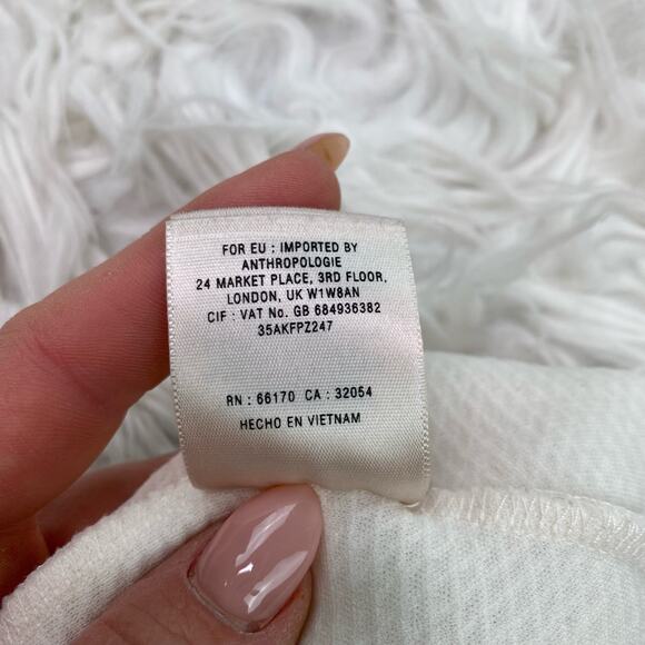 Anthropologie Maeve Corby Colorblock Shift Dress Black Cream Size S - Picture 8 of 16